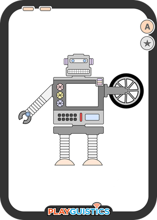 Robot Card Example