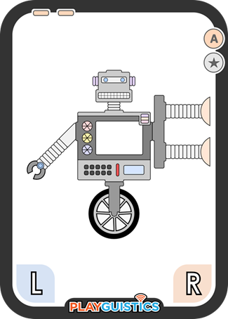 Robot Card Example