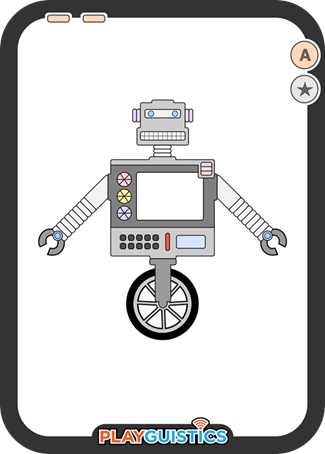 Robot Card Example