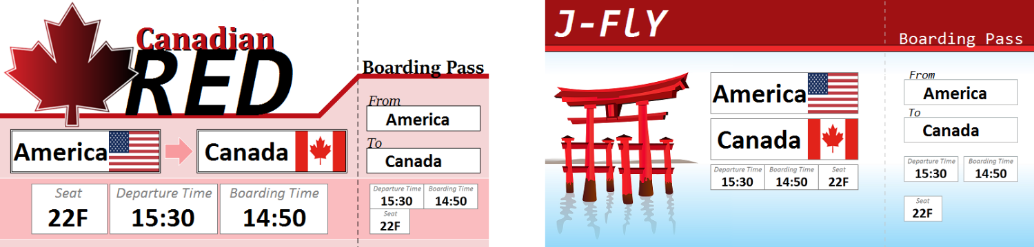 Airline Tickets Preview