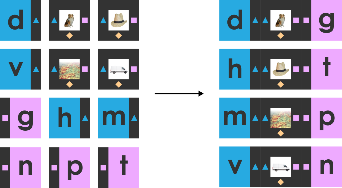 Phonics Tile Matching - All Consonants