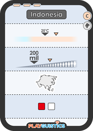 Country Clue Card Example