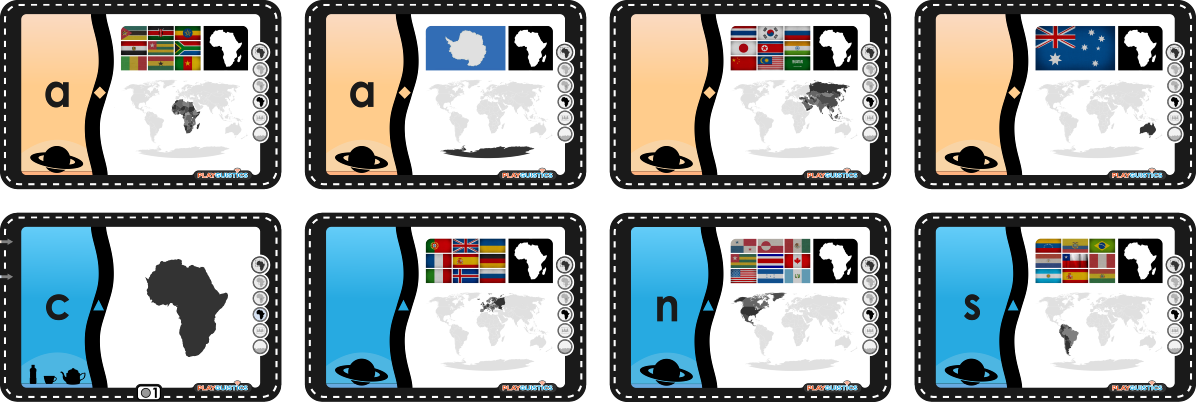 Flashcards Preview: Continents