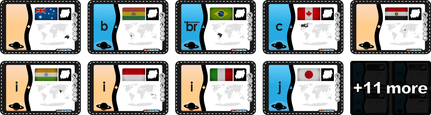 Flashcards Preview: Countries