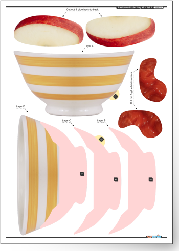 Fast-Food Role-Play Printable