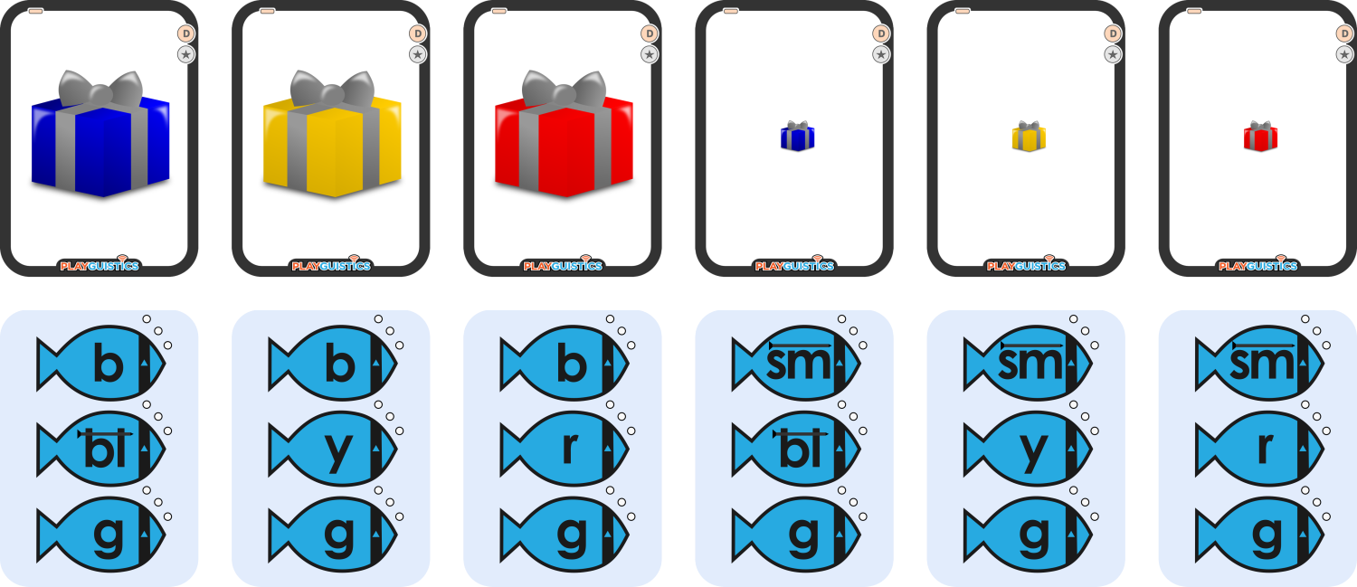 Phonics Fish Cards Preview