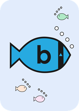 Phonics Fish Example Card