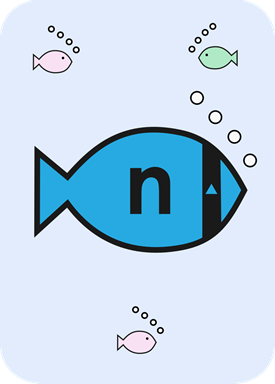 Phonics Fish Example Card