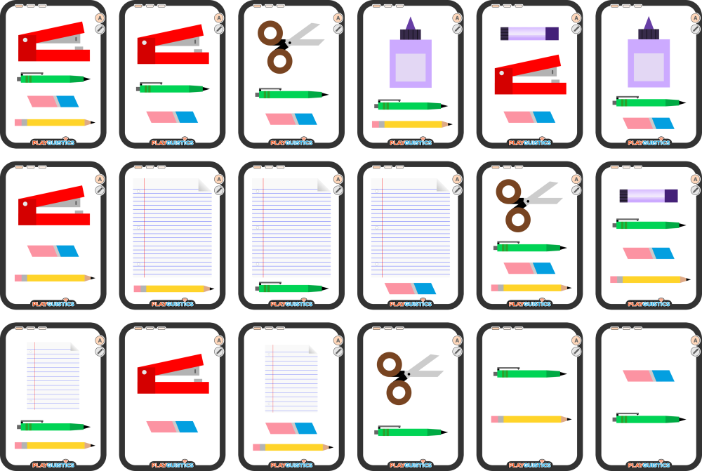 Classroom Object Cards - Set A