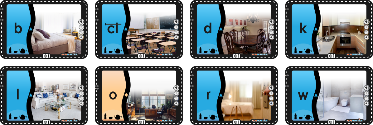 Resource: Rooms Flashcard Set