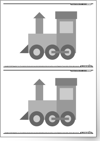 "Train" Shape Builder - Layout Guides