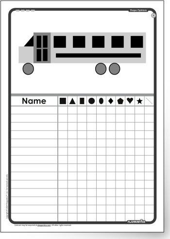 Survey Form for 'Bus'