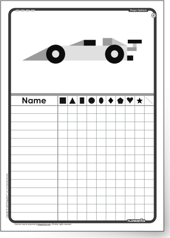 Survey Form for 'Car'