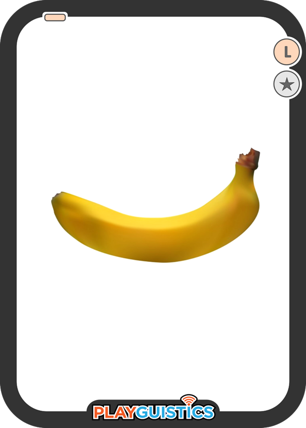 Phonics Fish Card - Banana