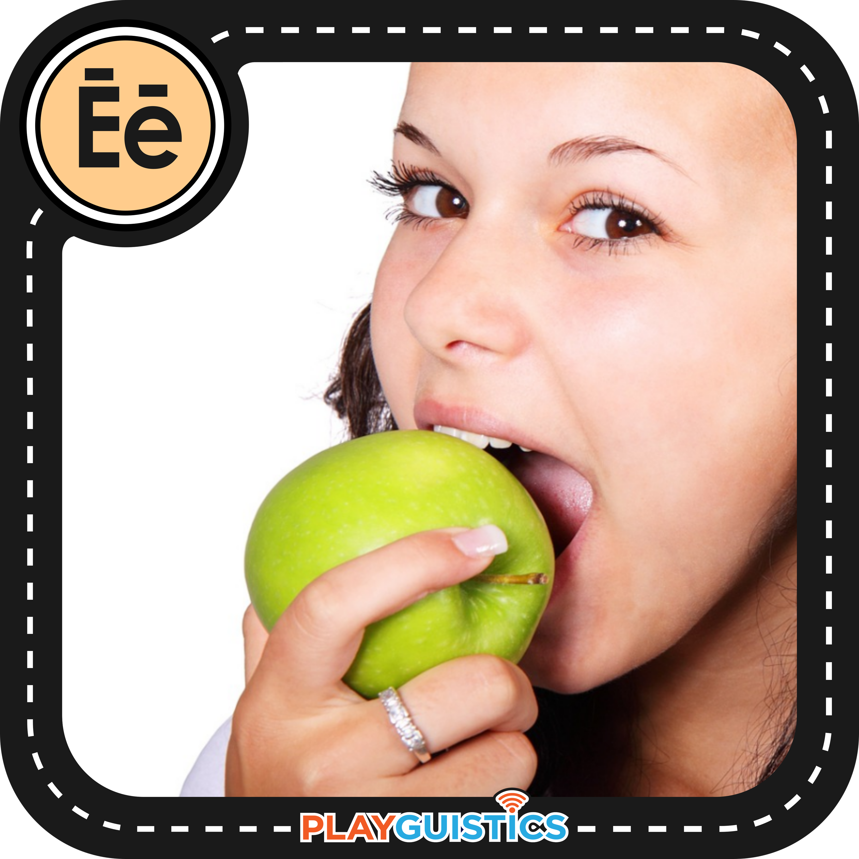 Verb Square Flashcard