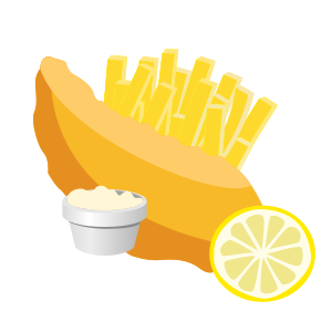 Fish & Chips Icon