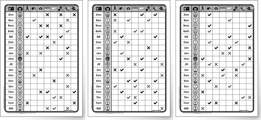 Resource Set: Hobbies Survey Activities