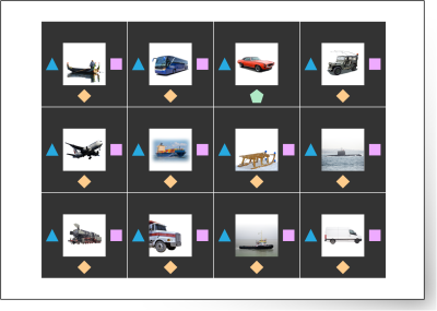 Phonics Matching Tiles Preview