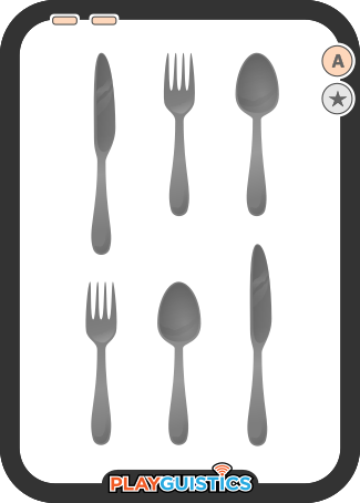 Fork, Spoon & Knife Cards