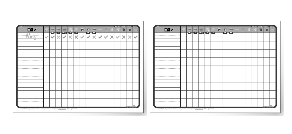 Activity: Fast-Food Survey (Name Write-In)