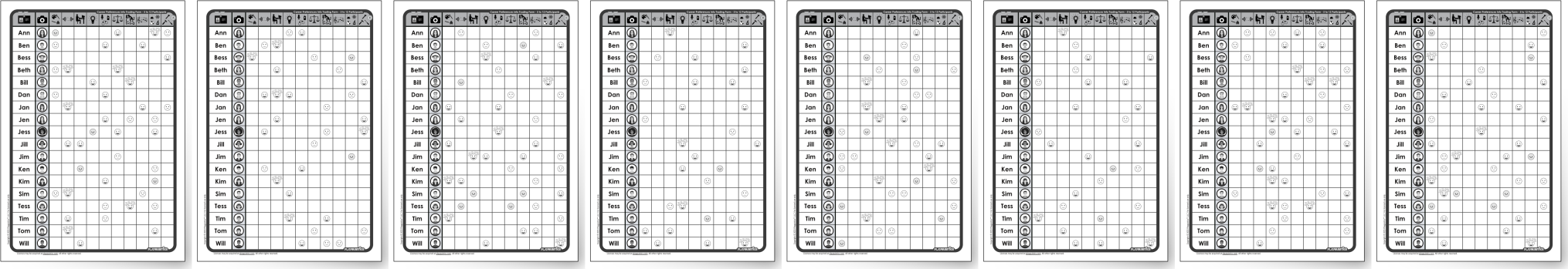 Survey Materials Preview - For 5-12 Participants
