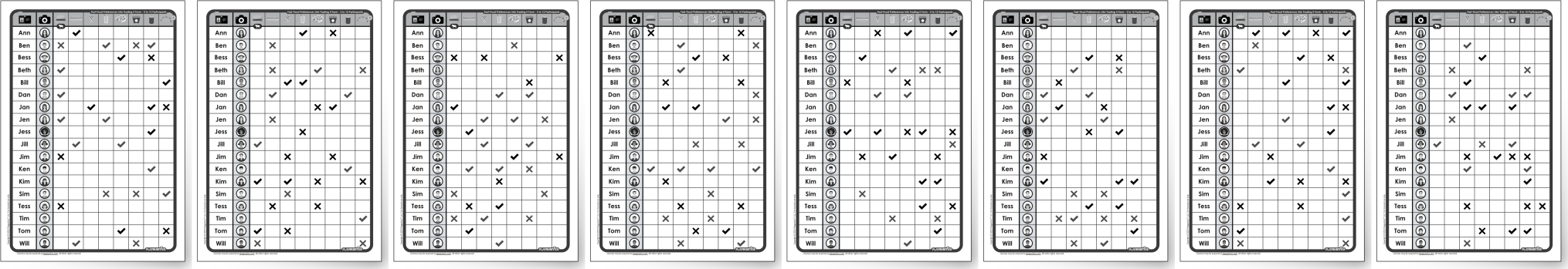 Survey Materials Preview - For 5-12 Participants