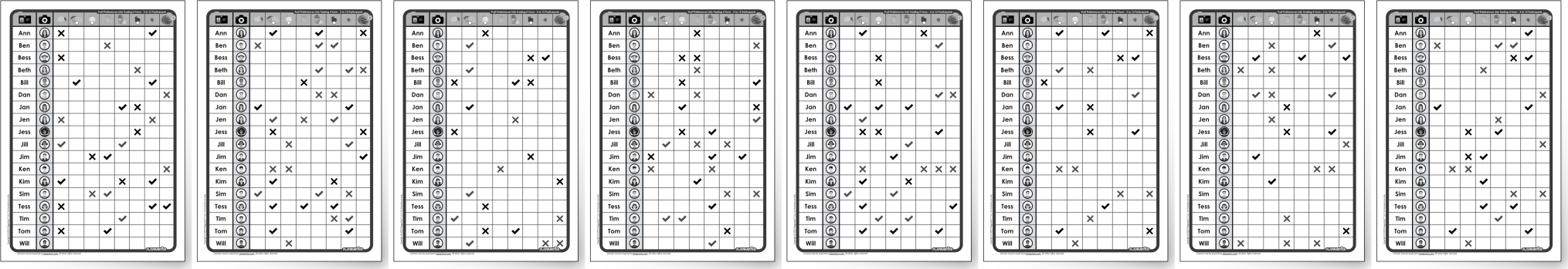 Survey Materials Preview - For 5-12 Participants