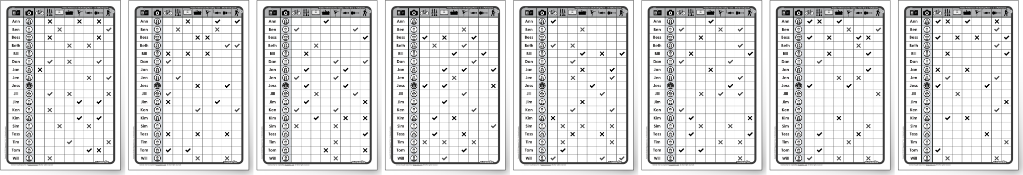Survey Materials Preview - For 5-12 Participants