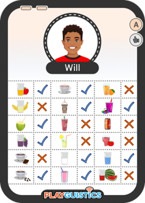 A18 - Beverage Preference Cards - Will